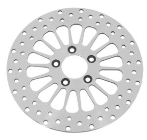 18 Spoke Brake Rotor/Disk- Polished