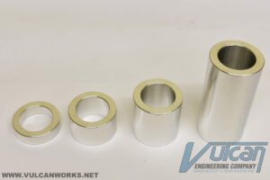 1" / 25mm ID Axle Spacers by Length