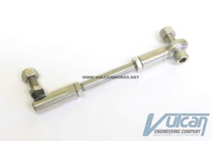 Dyna Mid Control Shift Linkage,1991-05, Stainless Steel