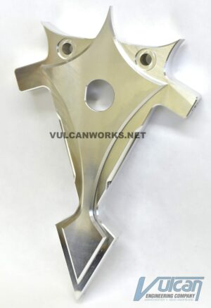 Gothic-Spike Coil Bracket, with Ignition Switch Hole