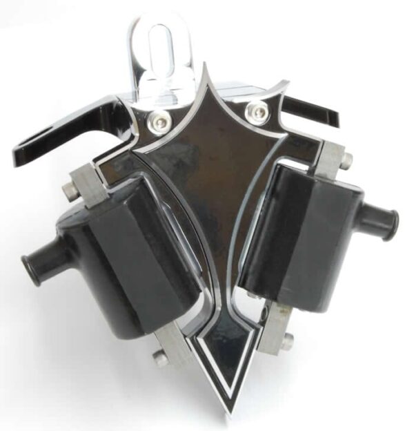 Black Dyna Coil Bracket
