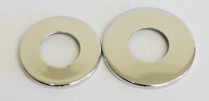 Chrome Dust Shield Set