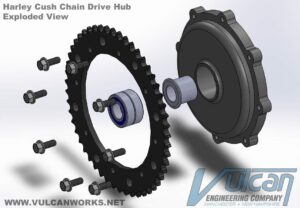 Cush Drive Hub and Sprocket Only