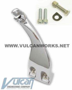 FXR Left Side Foot Peg Mount, Mid Control, With Hardware