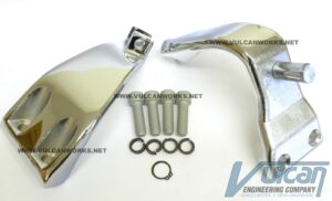 Dyna Mid Control Footpeg Mount Set 1991-2017