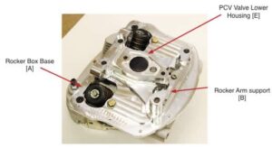 Xzotic Panhead Rocker Arm Support, EVO [B]