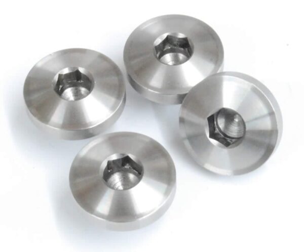 Stainless rocker arm shaft plug