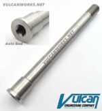 Front Axle for 2018-Newer Softail Low Rider S, Fat Bob, Deluxe, Slim