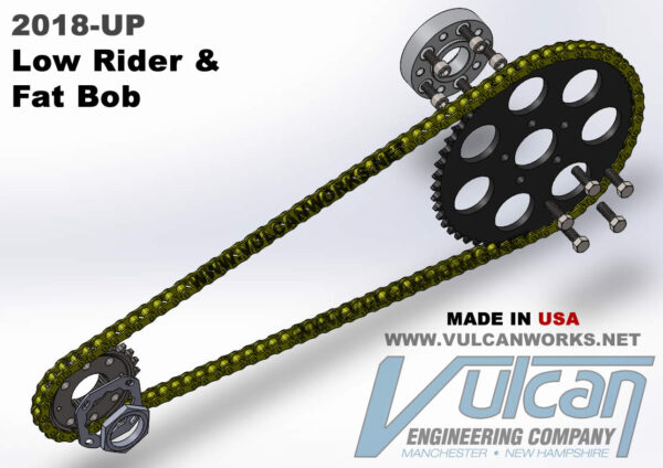 2018-up low rider & fat bob chain kit